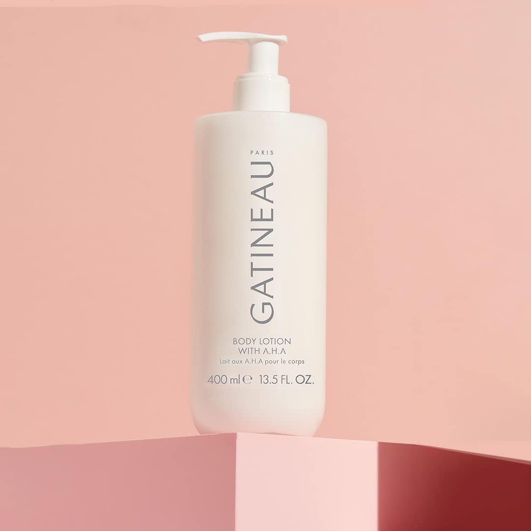 Gatineau - AHA Body Lotion, Hydrating Moisturiser Cream for Dry Skin with Shea Butter (400ml)