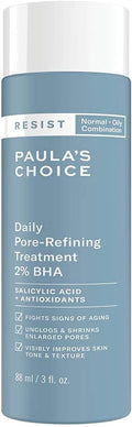 Paula’s Choice RESIST 2% BHA Liquid Exfoliant - Anti Aging Salicylic Acid Peel - Face Exfoliator Removes Blackheads & Refines Pores - with Peptides - Combination to Oily Skin - 88 ml
