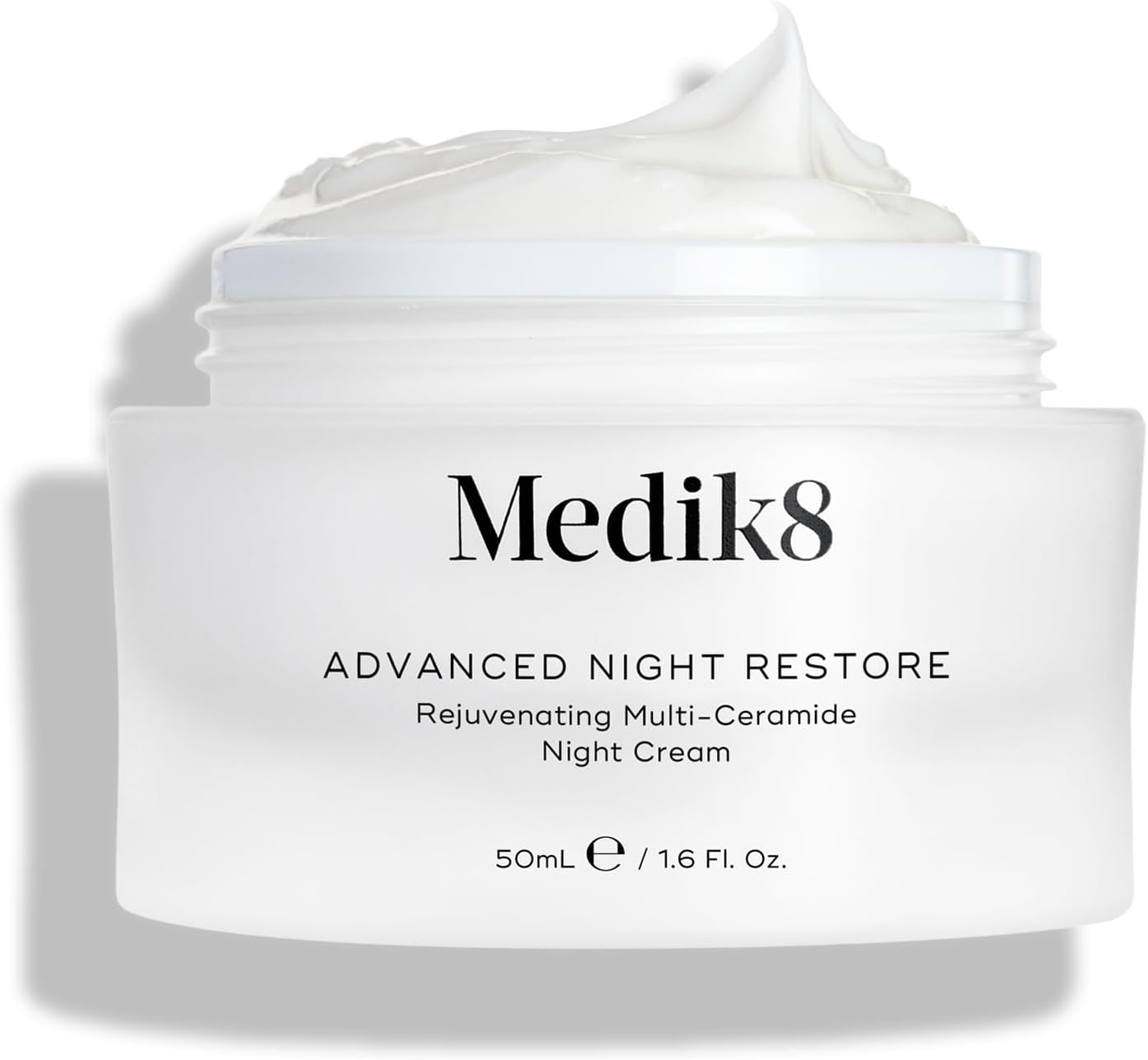 Medik8 Advanced Night Restore - Rejuvenating Multi-Ceramide Night Cream - Moisturiser - Deeply Nourish and Visibly Firm Your Complexion While You Sleep - 50ml