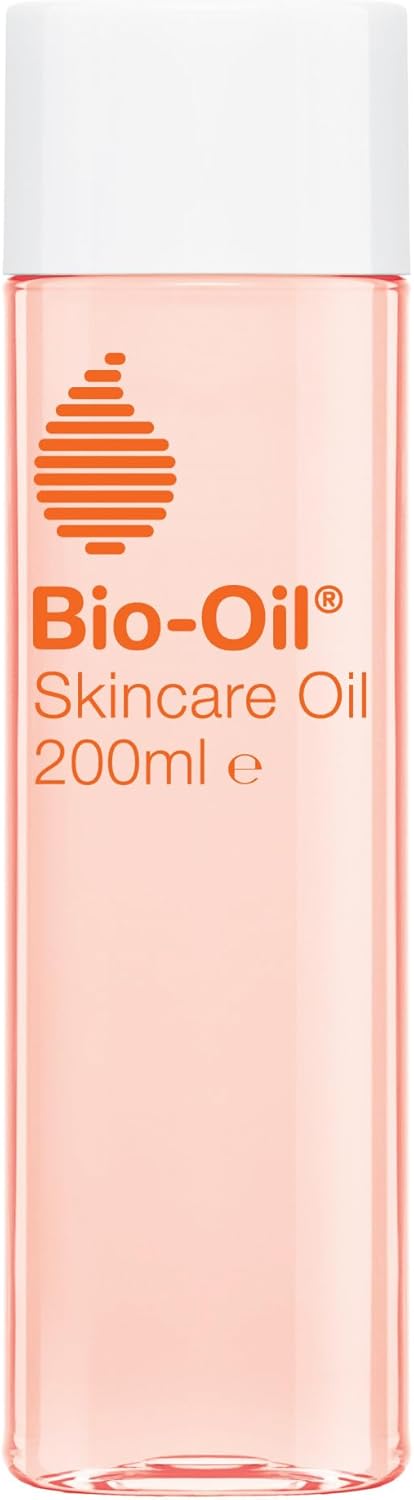 Bio Oil Body Skin Care Oil (200ml) - Firming Skincare That Reduces Appearance Of Stretch Marks & Scars - Grease Free Moisturiser Lotion - With Vitamin E & Vitamin A