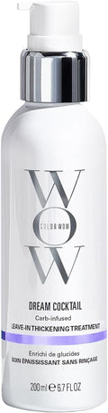 COLOR WOW Dream Cocktail Carb-Infused – Leave-In Thickening Treatment for Fine Hair, Instantly Boosts Fullness and Volume with Heat Protection, 200ml