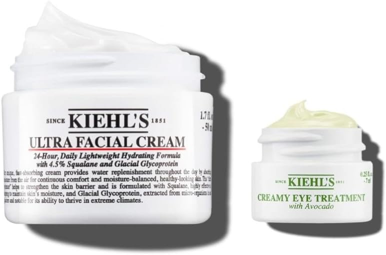 Kiehl's Ultra Facial Cream, Face Moisturiser For Women & Men, Suitable for All Skin Types, Fragrance-Free