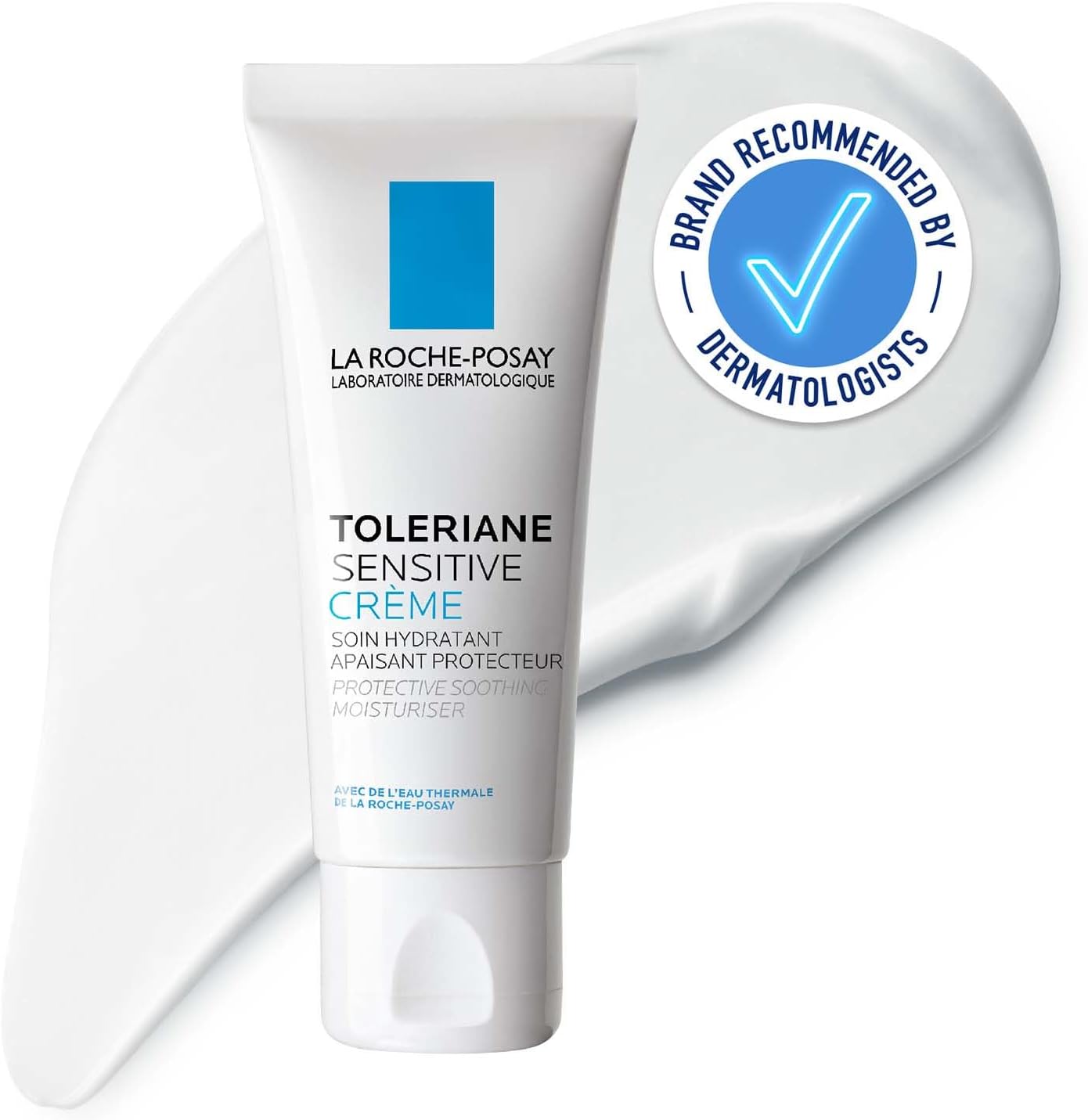 La Roche-Posay Toleriane Sensitive Cream Face Moisturiser For Sensitive Skin 40ml