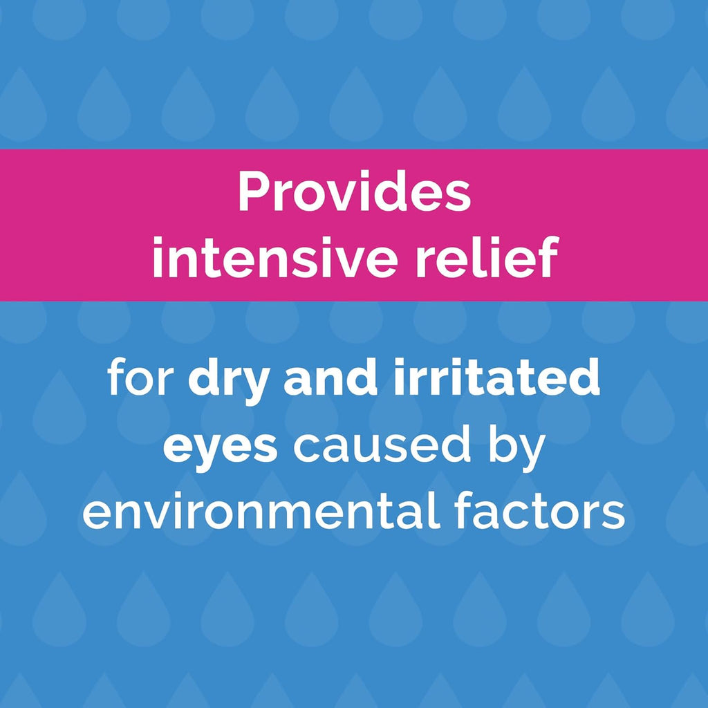 Optrex 10 ml Moisturising Eye Drops: Contact Lens Safe, Relieves Irritation, Soothes Inflammation, Hydrates, Provides Comfort for Dry and Sensitive Eyes