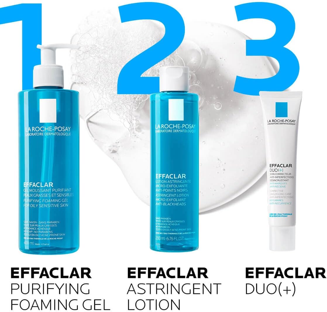 La Roche Posay Effaclar Purifying Foaming Gel for oily sensitive skin 400ml