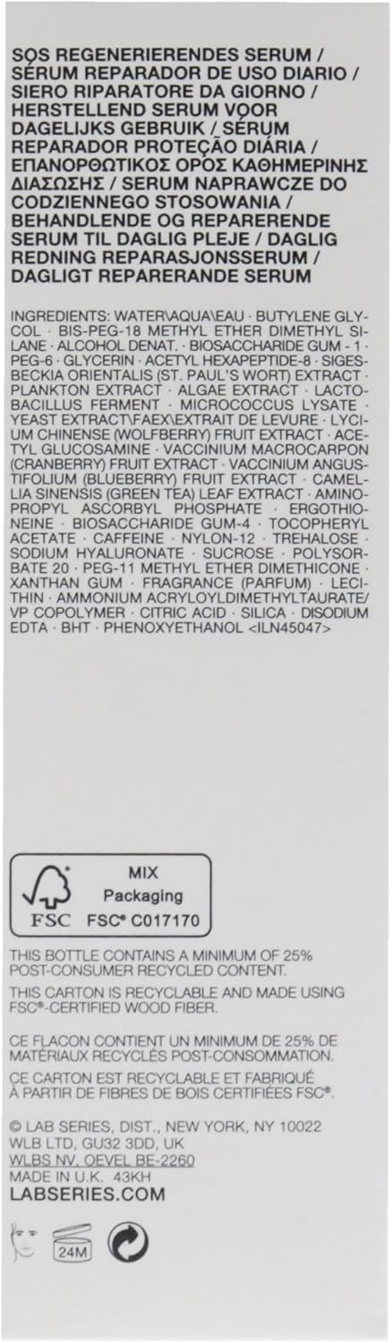 Lab Series Daily Rescue Repair Serum For Men 1.7 oz Serum