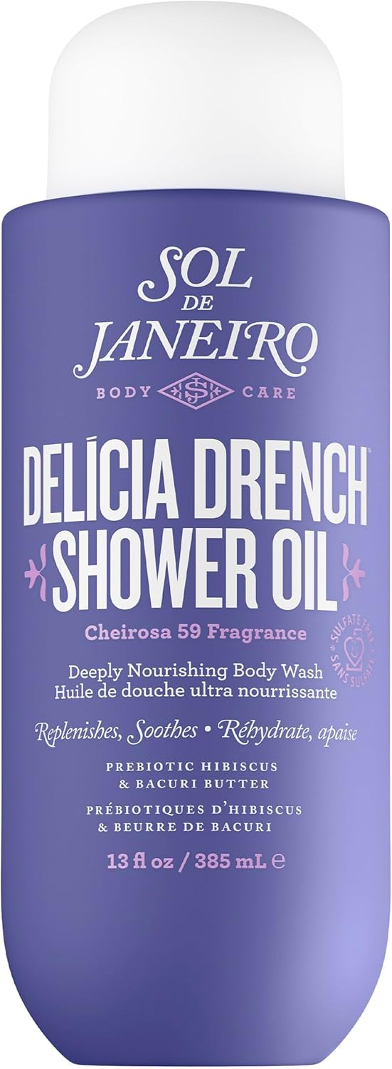 Sol de Janeiro Delicia Drench Shower Oil Moisturizing Cleansing Oil