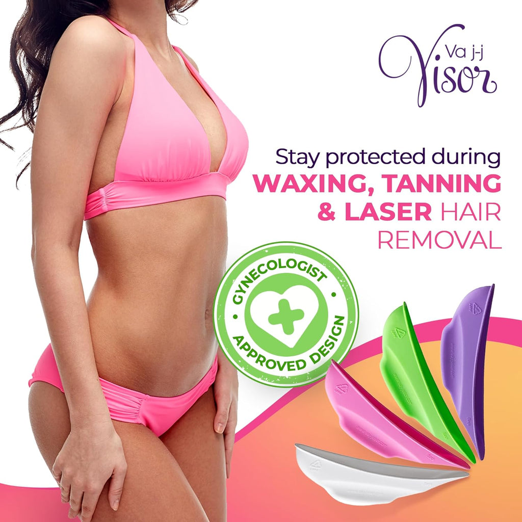 Pink Women’s Intimate Protection Shield, Reusable Modesty Guard for Brazilian Waxing, Laser Hair Removal & Spray Tanning, Single Pack