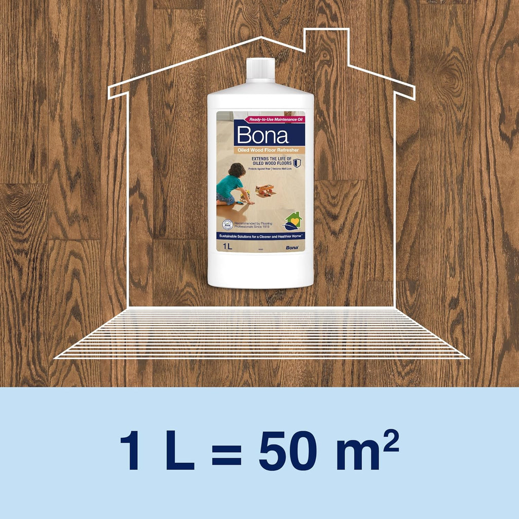 Bona Oiled Wood Floor Refresher, 1 Litre
