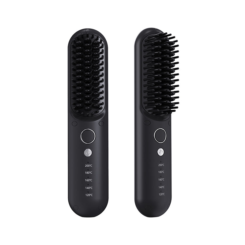 Mini Portable Hair Straightening Brush