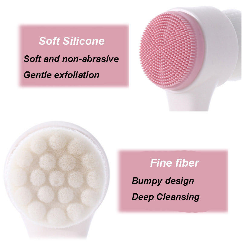 Dual-Sided Facial Cleansing Brush