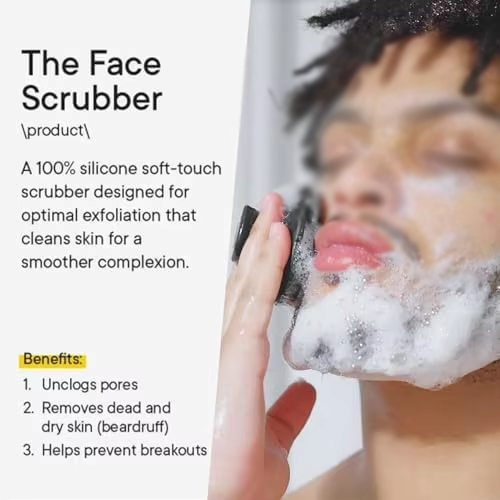 Silicone Face Cleansing & Exfoliating Brush