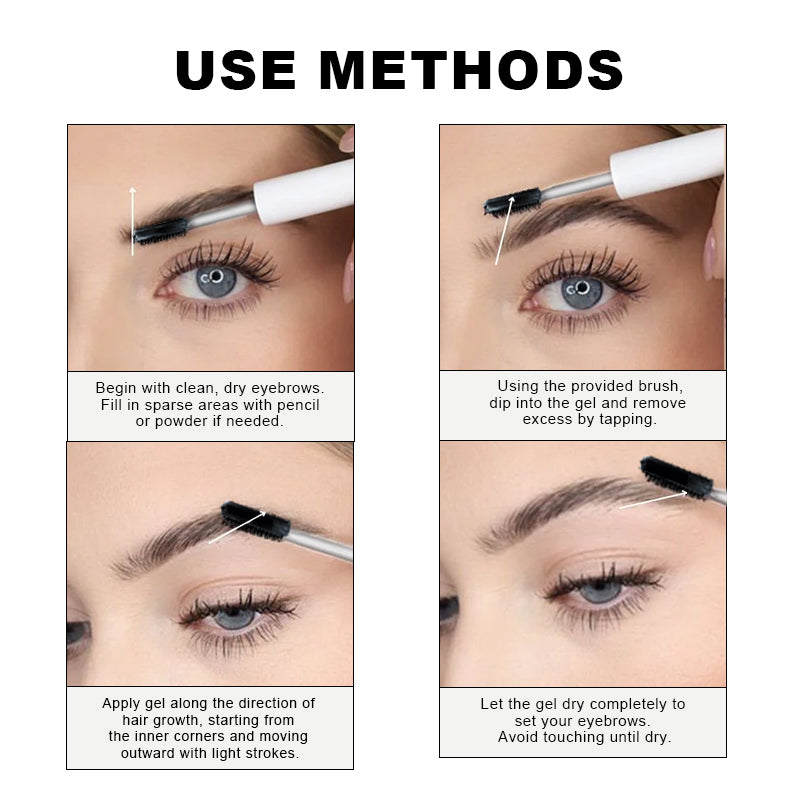 Clear Brow Sculpt Gel – Long-Lasting Eyebrow Styling Gel
