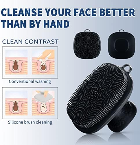 Silicone Face Cleansing & Exfoliating Brush
